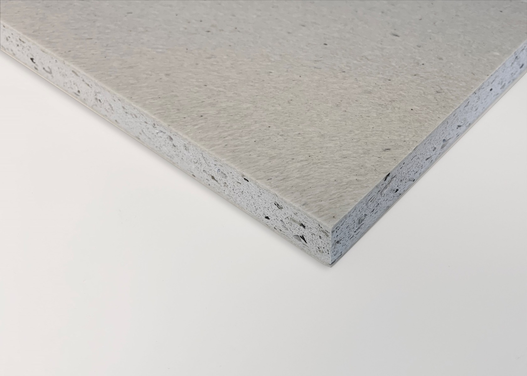 Ekoply 12 mm 244 x 122 cm white fleck